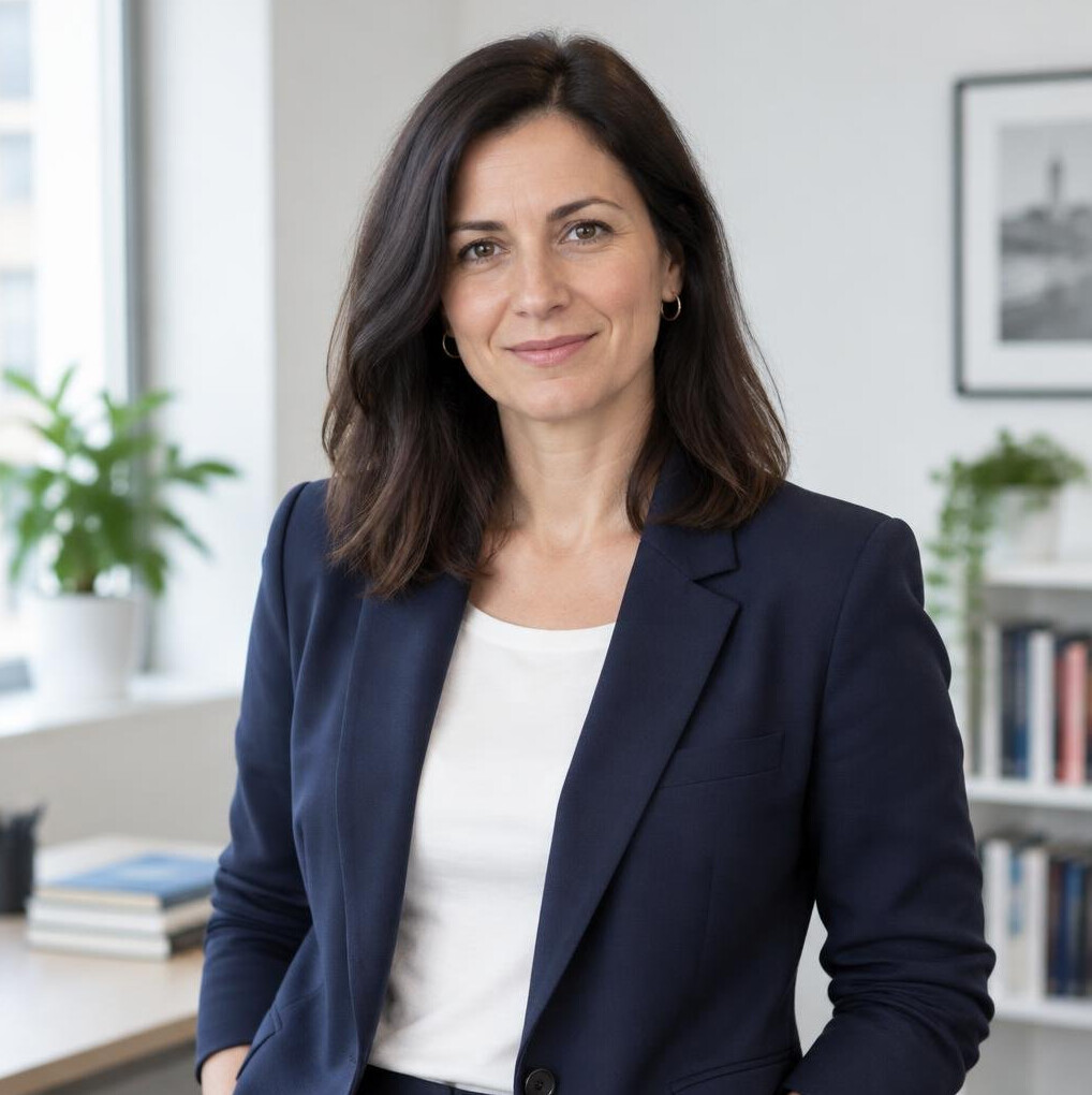 Portrait of a professional woman in a blazer