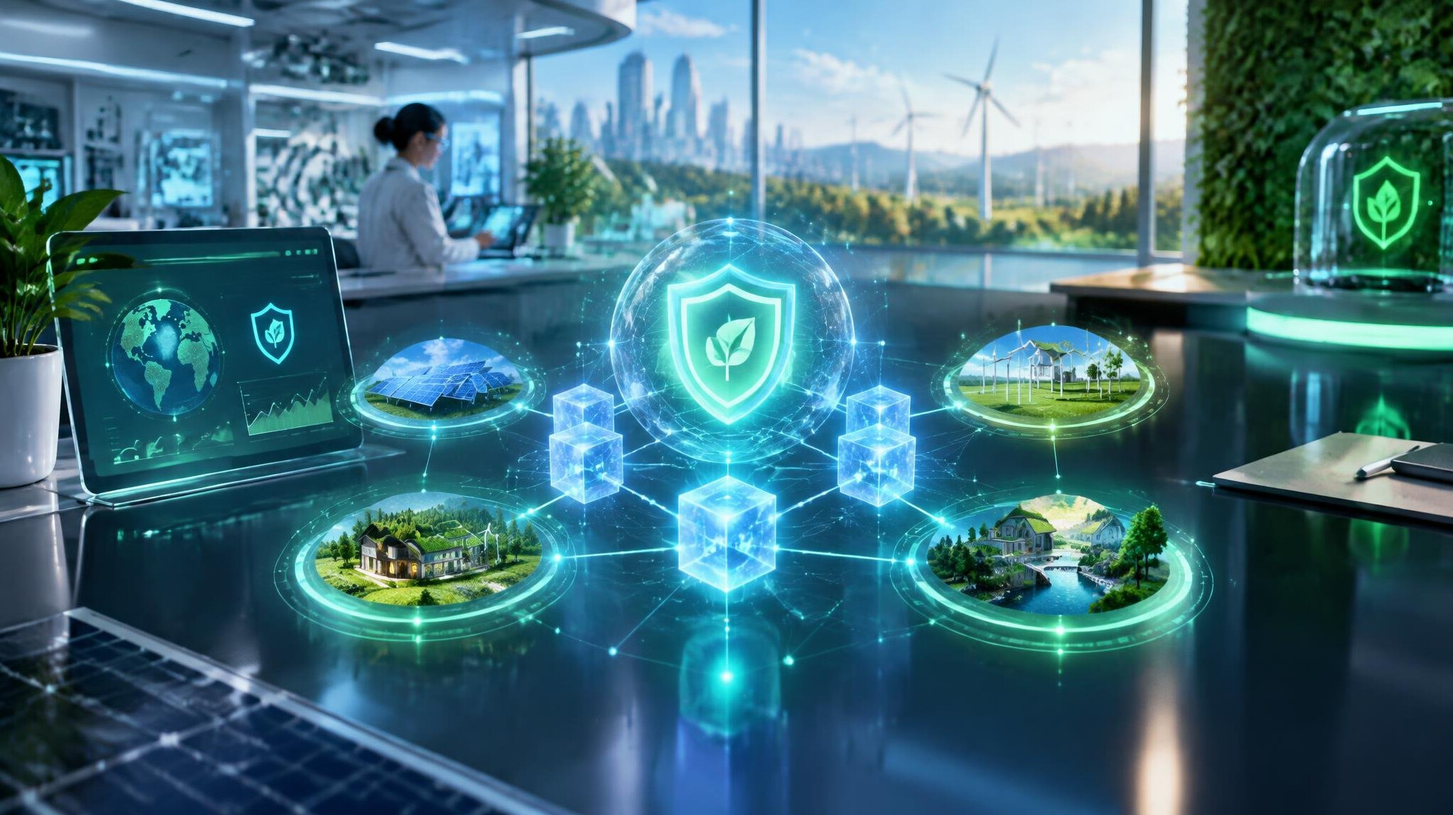 futuristic insurance tech